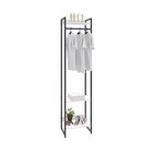 Estante Closet Arara Industrial 3 Prateleiras 187x45cm Dynami
