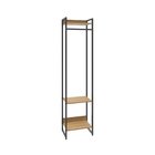 Estante Closet Arara Industrial 3 Prateleiras 187x45cm Dynami