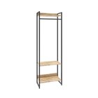 Estante Closet Arara Industrial 3 Prateleiras 187x60cm Dynami