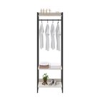 Estante Closet Arara Industrial 3 Prateleiras 187x60cm Dynami