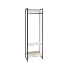 Estante Closet Arara Industrial 3 Prateleiras 187x60cm Dynami