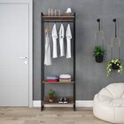 Estante Closet Arara Industrial 3 Prateleiras 187x60cm Dynami