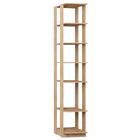 Estante Closet Com 5 Prateleiras Carvalho Mel Marrom Claro