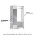Estante Closet Legno Com 5 Nichos - Branco