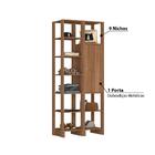 Estante Closet Yes 80cm Com 1 Porta E 9 Nichos - Montana