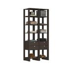 Estante Closet Yes Com 4 Gavetas E 10 Nichos - Grafite