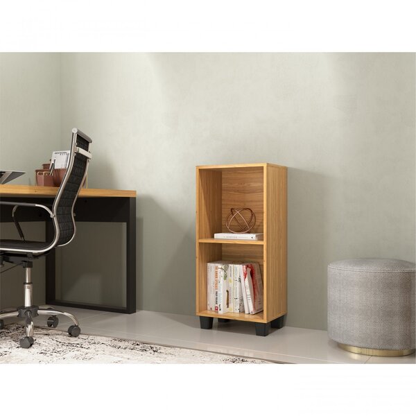 Estante Colmeia 39,5x84cm 2 Nichos Pradel Móveis Freijó