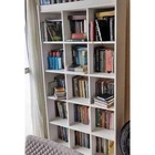 Estante Colmeia Multiuso Branco 185x92x32cm - Deep