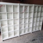 Estante Colmeia Multiuso Branco 185x92x32cm - Deep