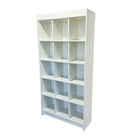 Estante Colmeia Multiuso Branco 185x92x32cm - Deep