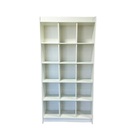 Estante Colmeia Multiuso Branco 185x92x32cm - Deep