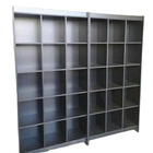 Estante Colmeia Multiuso Preto 185x92x32cm - Deep