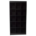 Estante Colmeia Multiuso Preto 185x92x32cm - Deep