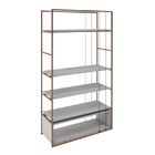 Estante Colúmbia - Off White / Cobre