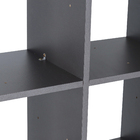 Estante com 10 Nichos 172,5x70,1x30cm Grafite Spaceo KUB