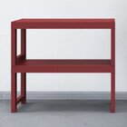 Estante Com 2 Prateleiras Quadra  Merlot