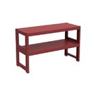 Estante Com 2 Prateleiras Quadra  Merlot