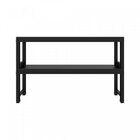 Estante Com 2 Prateleiras Quadra  Preto