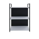 Estante Com 3 Prateleiras 84x60x33cm Com Fundo Yon Branco/pre