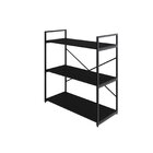 Estante Com 3 Prateleiras 84x80x33cm Yon Preto