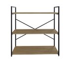 Estante Com 3 Prateleiras 84x80x33cm Yon Vermont/preto