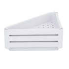 Estante com 3 Prateleiras Branco Geo Cant 3 76,5x33x33 Grifit