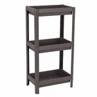 Estante com 3 Prateleiras Cinza Geo BASE 3 76,5x36x23 Grifit