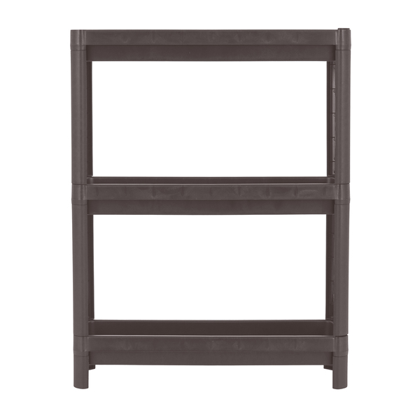 Estante com 3 Prateleiras Cinza Geo Lin 3 76,5x54x18 Grifit