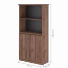 Estante Com 3 Prateleiras Safira Noce