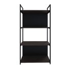 Estante Com 4 Prateleiras 118x60x33cm Com Fundo Yon Terracota