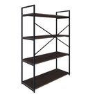 Estante Com 4 Prateleiras 118x80x33cm Yon Terracota/preto