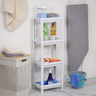 Estante com 4 Prateleiras Branco Geo BASE 4 112,5x36x23 Grifit