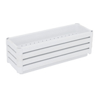 Estante com 4 Prateleiras Branco Geo Lin 4 112,5x54x18 Grifit