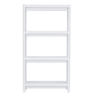 Estante com 4 Prateleiras Branco Geo Lin 4 112,5x54x18 Grifit