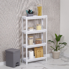 Estante com 4 Prateleiras Branco Geo Lin 4 112,5x54x18 Grifit