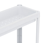 Estante com 4 Prateleiras Branco Geo Lin 4 112,5x54x18 Grifit