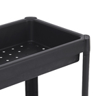 Estante com 4 Prateleiras Preto Geo BASE 4 112,5x36x23 Grifit