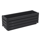 Estante com 4 Prateleiras Preto Geo Lin 4 112,5x54x18 Grifit