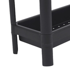 Estante com 4 Prateleiras Preto Geo Lin 4 112,5x54x18 Grifit