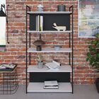 Estante Com 5 Prateleiras 152cm X 80cm X 33cm Com Fundo Yon B