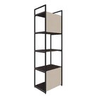 Estante Com 5 Prateleiras 152x45x33cm Com Fundo Yon Terracota