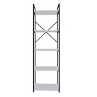 Estante Com 5 Prateleiras 152x45x33cm Yon Branco/preto