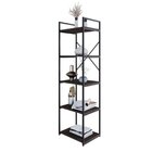 Estante Com 5 Prateleiras 152x45x33cm Yon Terracota/preto