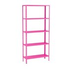Estante Com 5 Prateleiras Ref Eaf005 Elite Aço Rosa