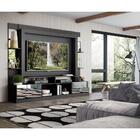 Estante Com Espelho E Suporte Para Tv Até 65" Multimóveis Osl