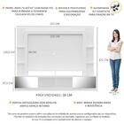 Estante Com Espelho E Suporte Para Tv Até 65" Multimóveis Osl