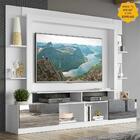 Estante Com Espelho Para Tv Até 65" Multimóveis Oslo Fg3390 B