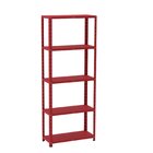 Estante Com Estrutura Metálica Com 5 Prateleiras Espresso Móv