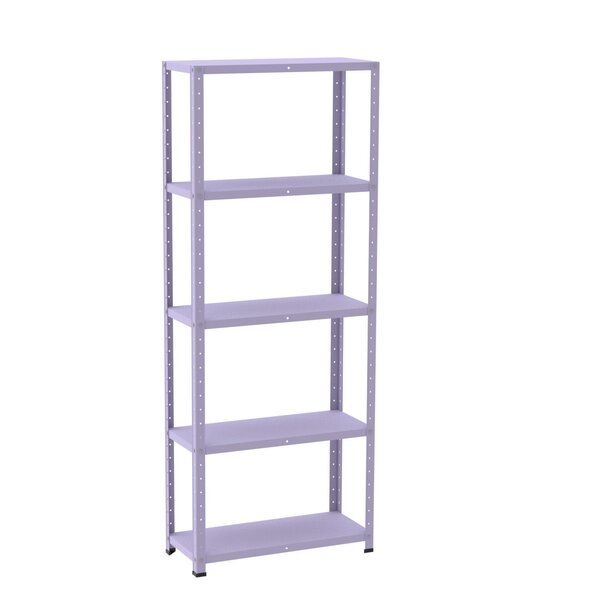 Estante Com Estrutura Metálica Com 5 Prateleiras Espresso Móv