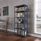 Estante Com Estrutura Metálica Com 6 Prateleiras Espresso Móv